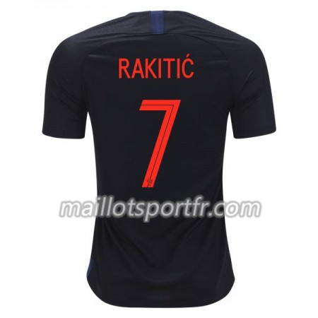 Maillot de Foot Croatie Rakitic 7 Exterieur Coupe du monde 2018 Maillot de Foot Croatie Rakitic 7 Exterieur Coupe du monde 2018